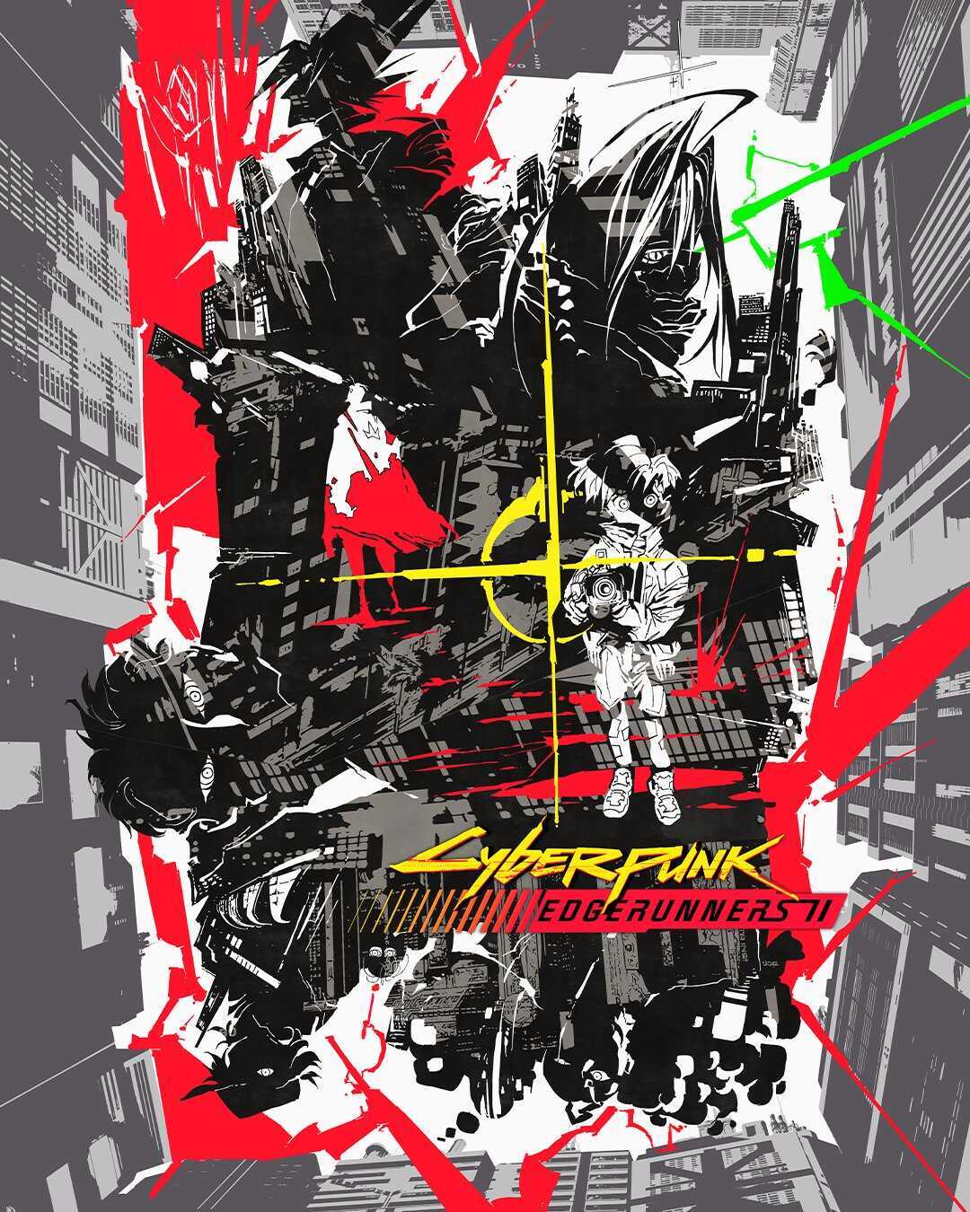 Cartel promocional de CYBERPUNK: EDGERUNNERS 2