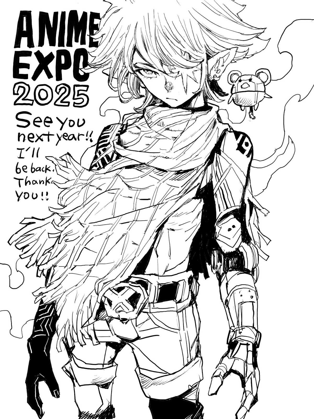 Ilustración Especial por Acky Bright | Anime Expo 2025