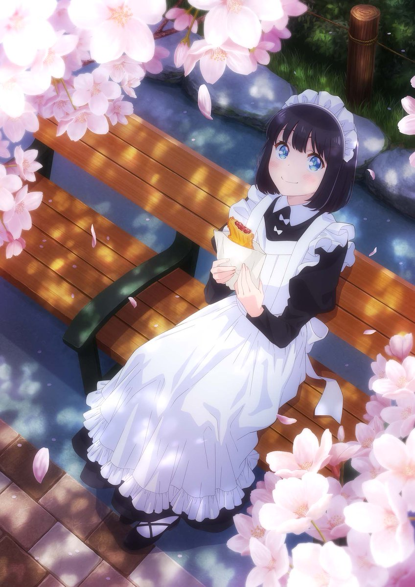 ¡Éxito a la Vista! El Diario Gastronómico de Miss Maid Será Adaptado a Anime en 2026 Visual teaser de The Food Diary of Miss Maid