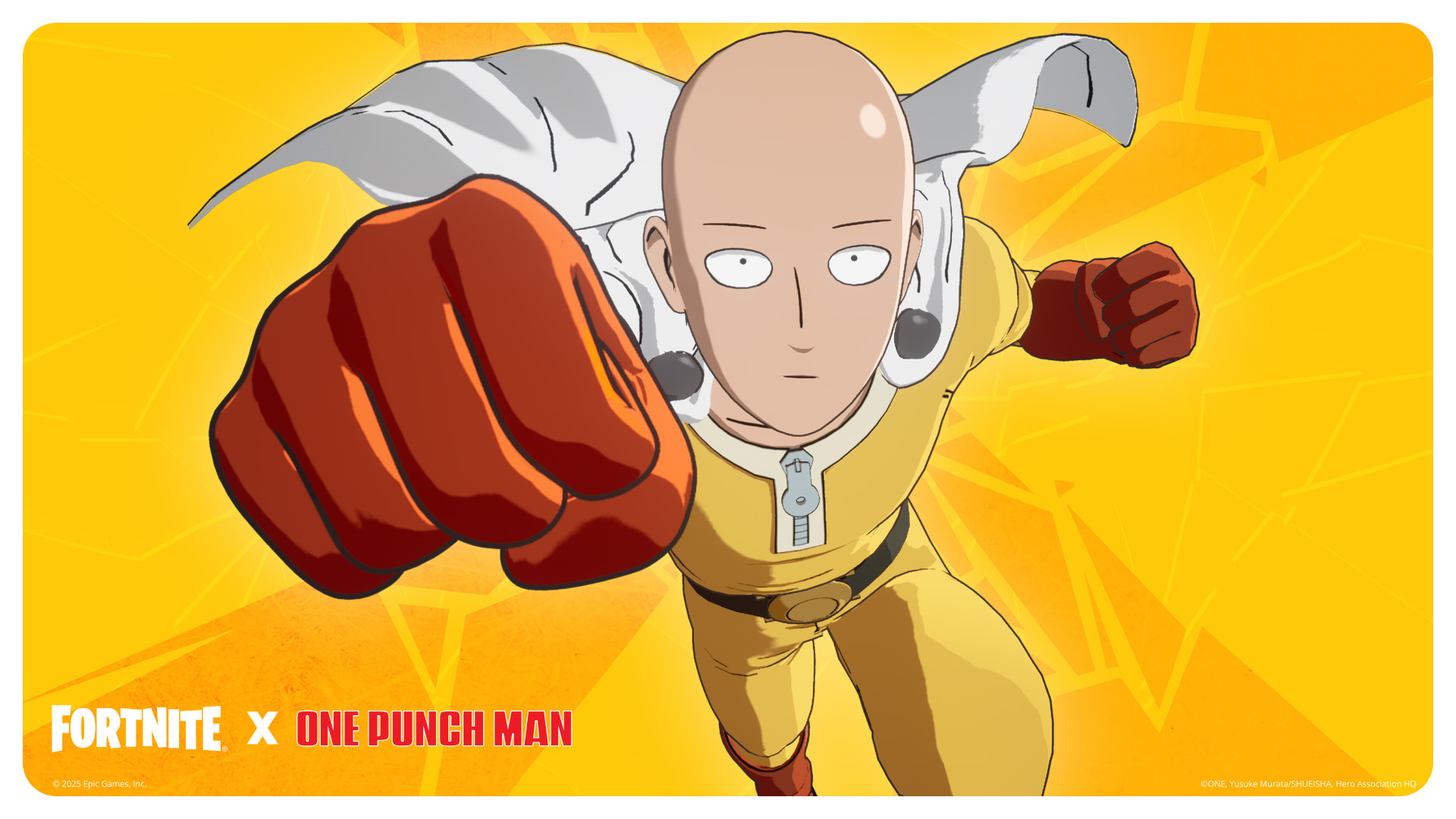 ¡Se Confirma la Épica Colaboración entre Fortnite y One Punch Man para el 27 de Agosto! ¡No Te lo Puedes Perder! Anuncio oficial de la colaboración entre Fortnite y One Punch Man