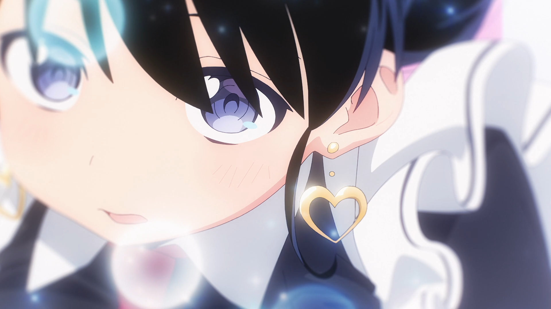 Ruri Rocks: Episodios 8 y 9 - ¡Un Rayo de Aventura a Través del Río! Ruri y Shoko buscando minerales
