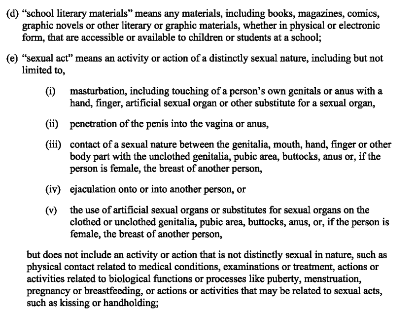 Orden ministerial en Alberta contra libros que representan actos sexuales