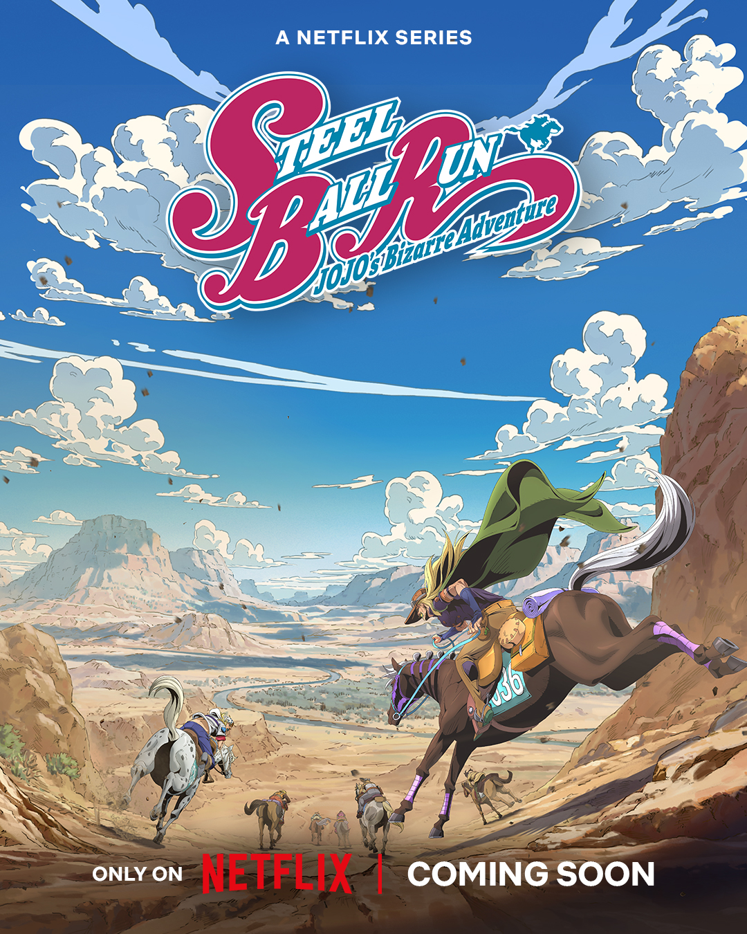 ¡Increíble Noticia! ¡El Anime de JoJo's Bizarre Adventure: Steel Ball Run Llega a Netflix en 2026! ¡No Te Lo Pierdas! (ACTUALIZADO) Steel Ball Run JoJo’s Bizarre Adventure