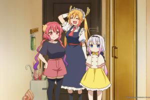 Entrevista Exclusiva: Maria Naganawa y Yuuki Kuwahara Hablan sobre «Miss Kobayashi’s Dragon Maid»: La Historia de un Dragón Solitario en Busca de Amor 🐉❤️