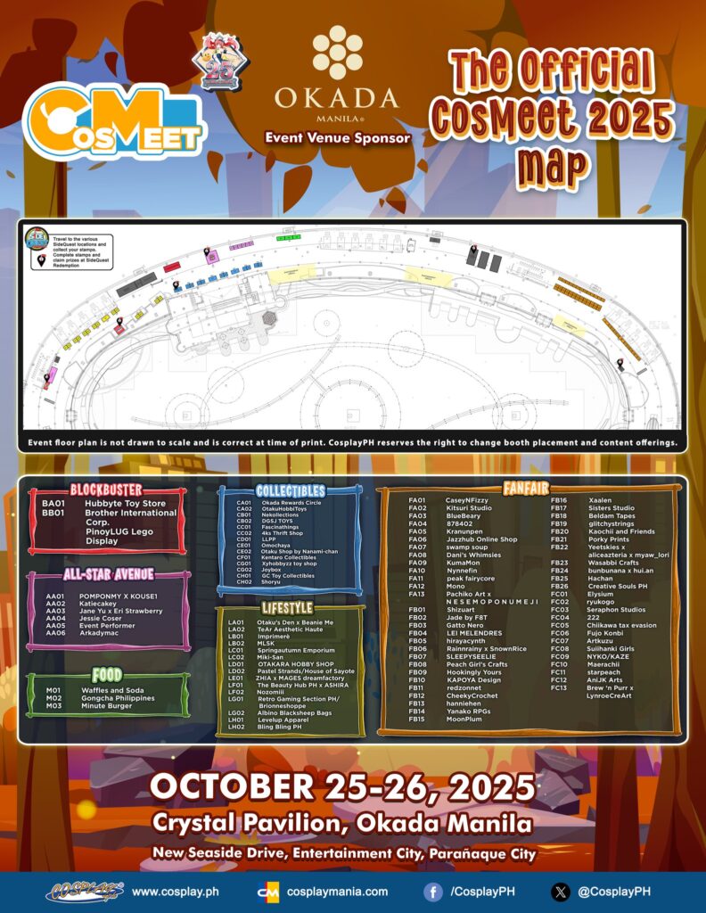 ¡Prepárate! CosMeet 2025 Regresa a Okada Este 25 y 26 de Octubre ¡No te lo Puedes Perder! CosMeet 2025