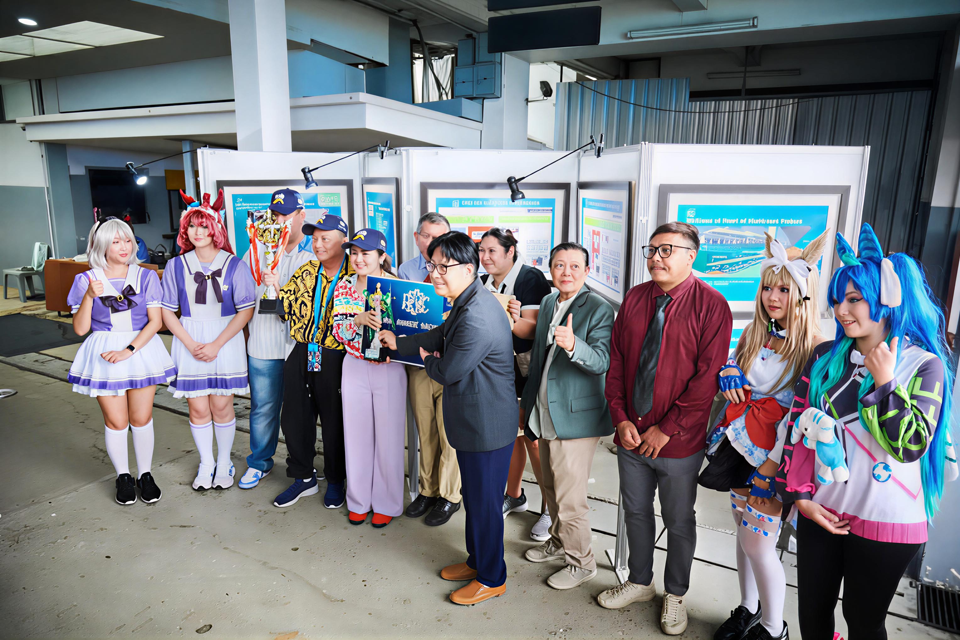 Carrera de cosplay en RBSC