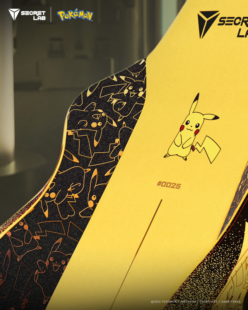 Secretlab TITAN Evo Pokémon Pikachu Edition