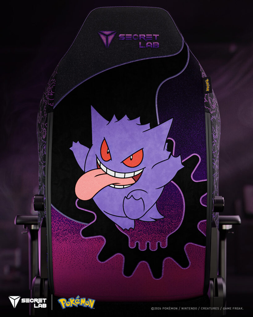 Secretlab TITAN Evo Pokémon Gengar Edition